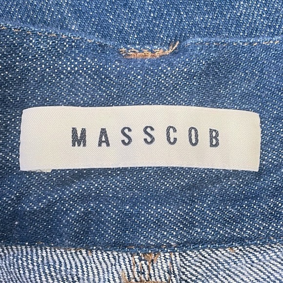 Masscob Giant Wide Leg Trouser High Waist Jeans Size 38 EU 6 US - Picture 5 of 5